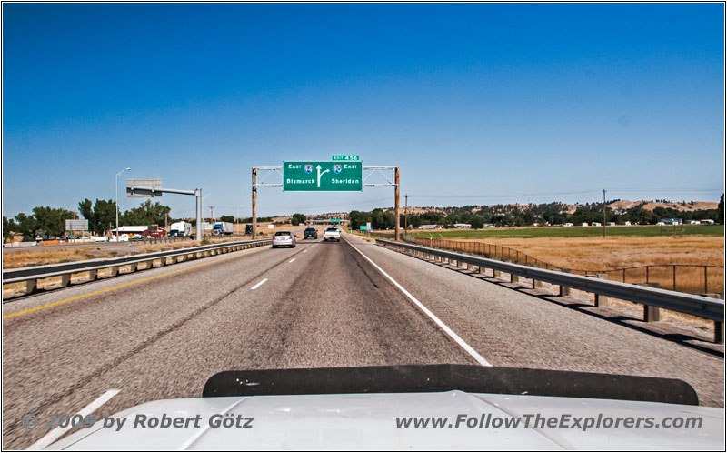 Interstate 90, Montana