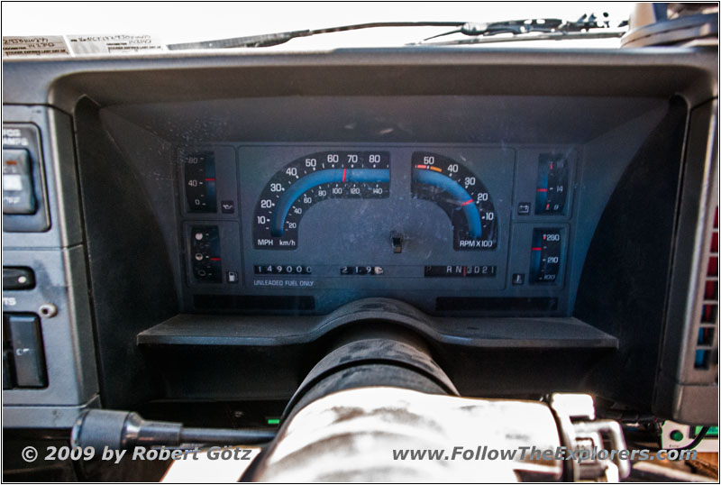 88 S10 Blazer 149000 Meilen, Interstate 90, Montana