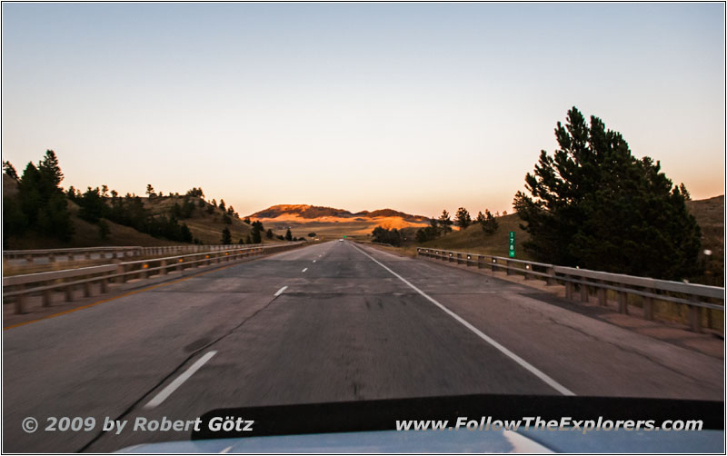 Interstate 90, Wyoming