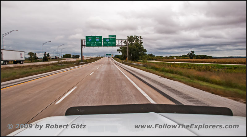 Interstate 29, Iowa