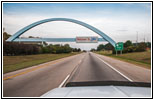 Interstate 70, Staatsgrenze Indiana & Ohio