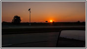 Sonnenuntergang Interstate 270, Ohio