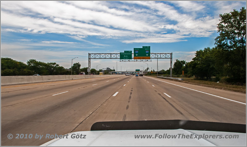 Interstate 70, Indianapolis, Indiana