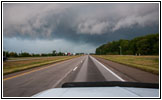 Gewitter Interstate 74, Indiana