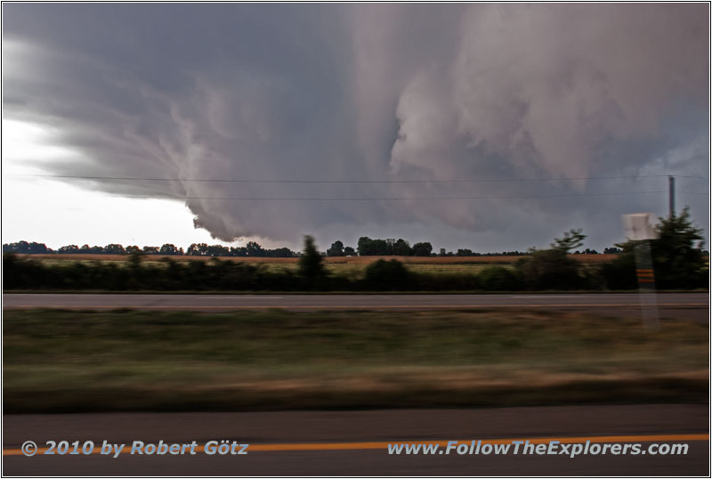 Gewitter Interstate 74, Indiana