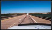 Interstate 90, Lewis and Clark Memorial Bridge/Lake Francis Case, South Dakota