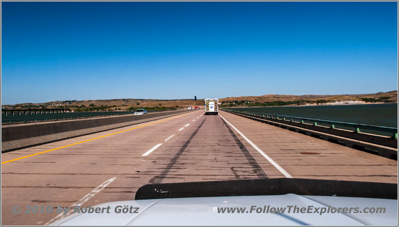 Interstate 90, Lewis and Clark Memorial Bridge/Lake Francis Case, South Dakota Interstate 90, Lewis and Clark Memorial Bridge/Lake Francis Case, South Dakota