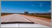 Interstate 90, Staatsgrenze South Dakota & Wyoming