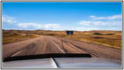 Interstate 90, Staatsgrenze Wyoming & Montana