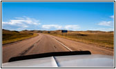 Interstate 90, Staatsgrenze Wyoming & Montana
