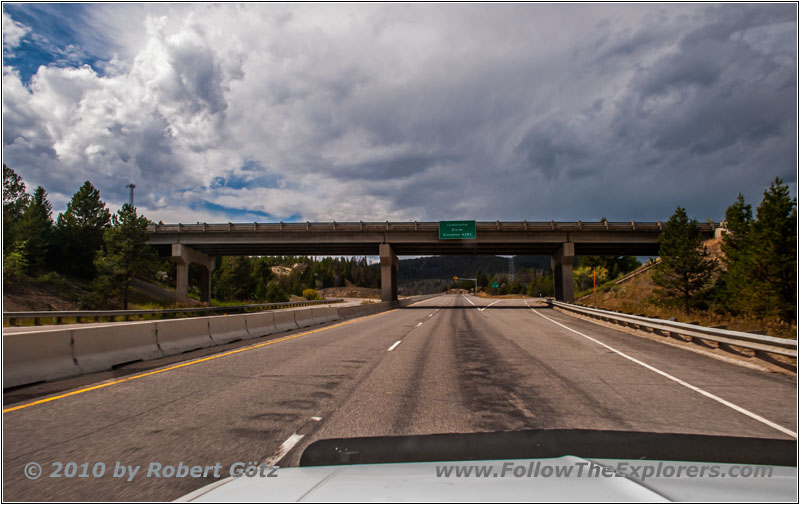Interstate 90, Continental Divide, Montana