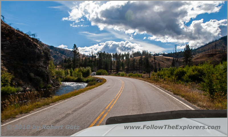 Highway 93, East Fork Bitterroot River, MT