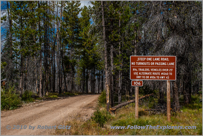 FR106/Bitterroot-Big Hole Rd, Gibbons Pass, MT
