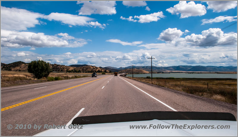 Highway 30/34, Alexander Reservoir, Idaho Highway 30/34, Alexander Reservoir, Idaho