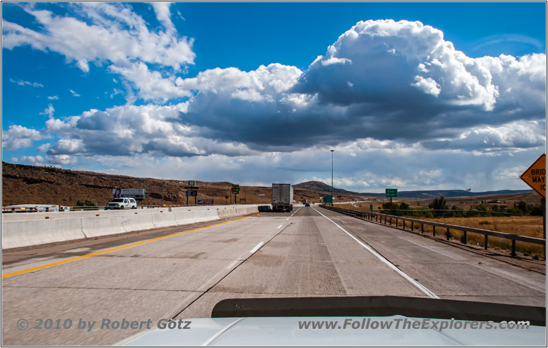 Interstate 80, Bear River, Evanston, Wyoming