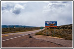 Highway 414 und 43, Staatsgrenze Wyoming & Utah