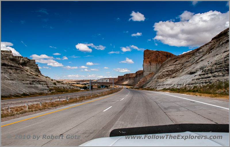 Interstate 80, Green River, Wyoming