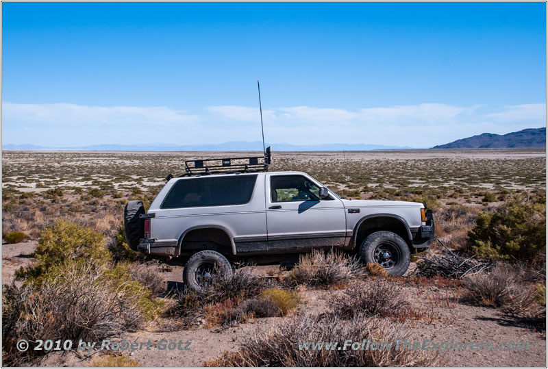 88 S10 Blazer, Crater Island Rd, Bonneville Salt Flats, Utah
