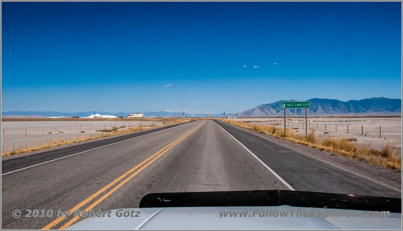 Interstate 80 Auffahrt, Utah Interstate 80 Auffahrt, Utah