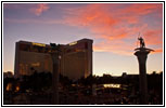 Las Vegas Mirage Sunset