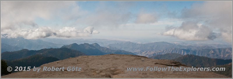 Sequoia National Park, View from Little Baldy