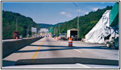 Interstate 470, Staatsgrenze West Virginia & Ohio