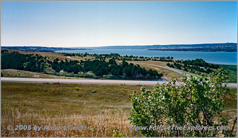 Highway 44, Lake Francis Case, South Dakota