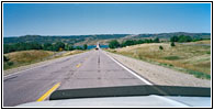 Highway 44, Lake Francis Case, Platte Winner Bridge, SD