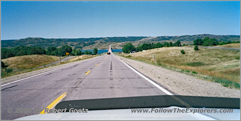 Highway 44, Lake Francis Case, Platte Winner Bridge, SD