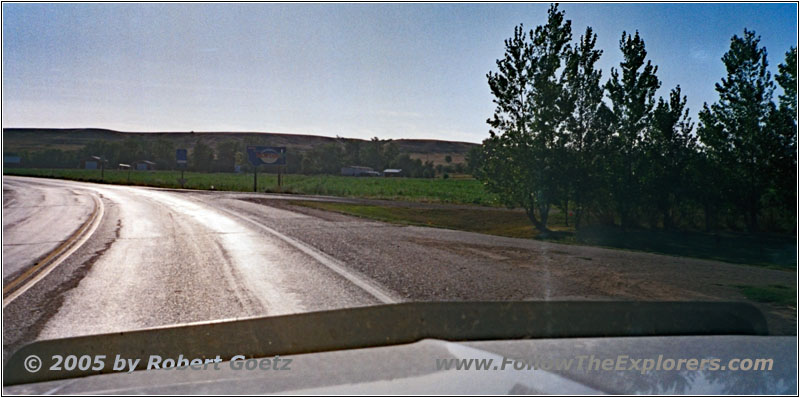 Highway 200, Staatsgrenze North Dakota & Montana