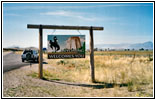 Highway 72, Staatsgrenze Montana & Wyoming