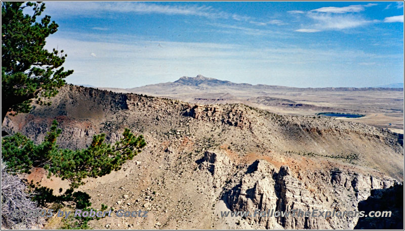 Spirit Mountain Rd, Shoshone Canyon, Wyoming