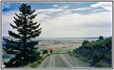 Spirit Mountain Rd, Shoshone Canyon, Wyoming