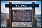 Historical Marker Colter’s_Hell, WY