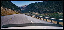 Highway 20, Wind River Canyon, Wyoming