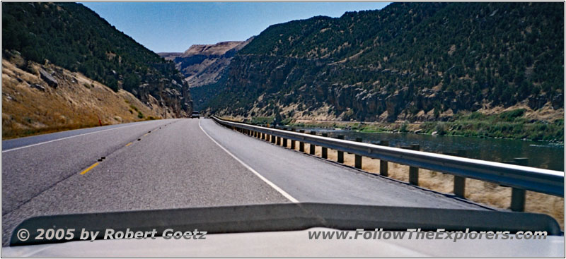 Highway 20, Wind River Canyon, WY