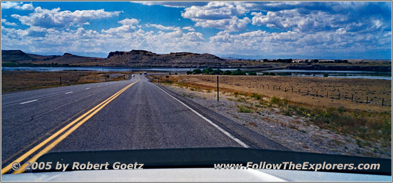 Highway 26, Boysen Reservoir, Wyoming