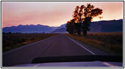 Sonnenuntergang Gros Ventre Rd, Wyoming