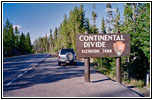 Continental Divide, Yellowstone National Park, Wyoming
