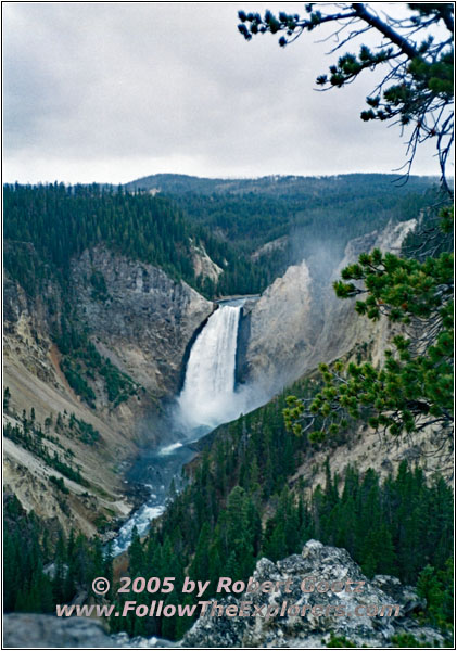 Lower Falls, Yellowstone River, Yellowstone National Park, WY