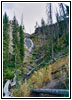 Wraith Falls, Yellowstone River, Yellowstone National Park, Wyoming