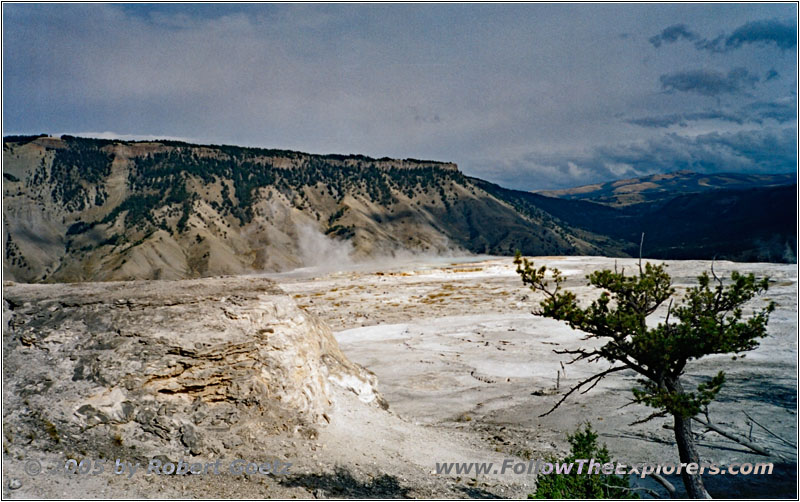 Mammoth Hot Springs, Yellowstone National Park, WY
