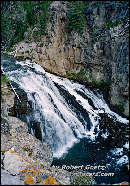 Gibbon Falls, Yellowstone National Park, Wyoming