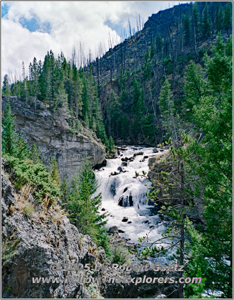 Firehole Falls, Yellowstone National Park, WY