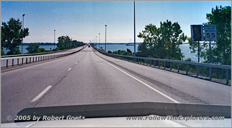 Highway 2, Sandusky Bay, Ohio