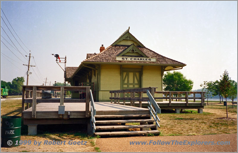 St. Charles, Historic Railroad Station