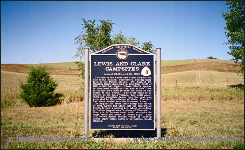 Volcano Hill Marker, NE