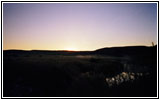 Sunrise, Fog at Douglas Creek, ND