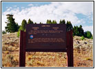 Lemhi Pass, Historical Marker, MT