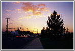Sonnenuntergang Clarkston, Washington